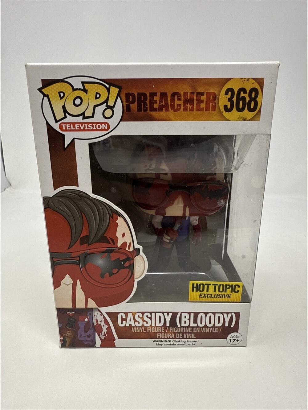 Funko Pop! Preacher: Cassidy (Bloody) #368 - Hot Topic Exclusive